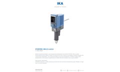 IKA STARVISC - Model 200-2.5 - Measuring Stirrers Brochure