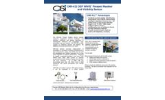 OSI - Model OWI-432 DSP WIVIS - Present Weather and Visibility Sensor - Brochure