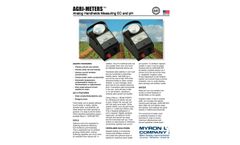 Myron L - Agri-Meters - Analog Handhelds Measuring EC And pH - Datasheet