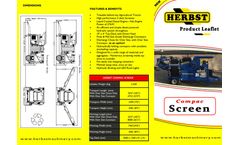 Herbst - Compac Screen Brochure