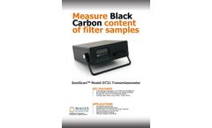 SootScan - Model OT21 - Optical Transmissometer Bench Top Analyzer Brochure