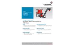 Erdwich TSZ 1500 & TSZ 1500S Swarf-Shredding-Drum - Datasheet