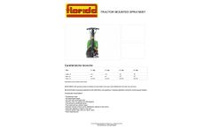 Spraymist - Trailed Low Volume Sprayers Brochure