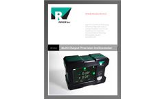 Rieker - Model MPI - Multi-Output Precision Touch Screen Inclinometer Brochure