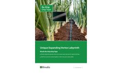 Rivulis - Model Ro - Drip Tape Brochure