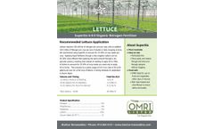 Lettuce Technical Sheet