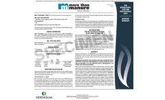 More Than Manure - Nutrient Manager Polymer Technology Brochure