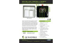 SJE - Model IFS - Single Phase Simplex Demand/Timed Dose Control Panel Brochure 