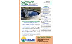 LIMS - Wastewater Data Management Software - Brochure