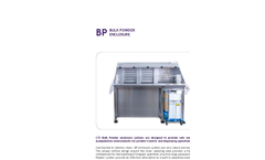 Model BP Series - Bulk Powder Enclosure Brochure