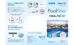 FIBALON 3D Premium Swimming Pool Filter Material - Brochure