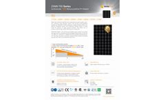Znshine - Model ZXM6-60/ZXM6-72 - Monocrystalline PV Module  Brochure