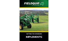 Fieldquip Lifestyle - Model LPD18-900 - Post Hole Diggers Brochure
