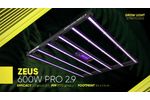 LUMATEK EU | LED GROW LIGHT STRATEGIES - ZEUS 600W PRO 2.9 - Video