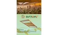 Supreme - Model S1200 - Golden Grow Lights Datasheet