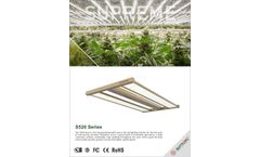 Supreme - Model S520 - Golden Grow Lights Datasheet