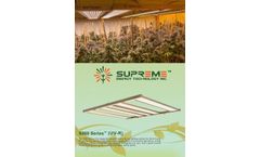 Supreme - Model S960+ - Grow Light Datasheet