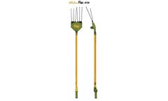 Oliviero - Model Flex-BTM - Basic Telescopic Manual Electromechanical Olive Harvester