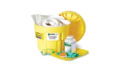 ENPAC - Model 1322-YE - 20 Gallon Overpack Salvage Drum Spill Kit - Oil Only
