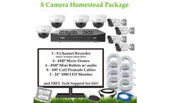8 Camera Homestead & Package