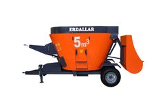 ERDALLAR - Model MAK-5-11 - 5M3 VERTICAL FEED MIXER