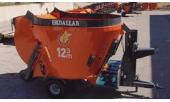 ERDALLAR - Model MAK-12-11 - 12M3 VERTICAL FEED MIXER