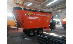 ERDALLAR - Model MAK-16-12 - 16M3 VERTICAL FEED MIXER