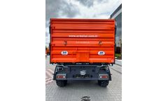 ERDALLAR - Model TND-100-23 - 10 TON TANDEM AXLE 3 SIDES TIPPING TRAILER