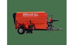 ERDALLAR - Model MAK-10-22 - 10M3 HORIZONTAL FEED MIXER WITH DOUBLE AUGER