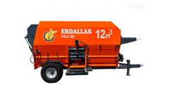 ERDALLAR - Model MAK-12-22 - 12M3 HORIZONTAL FEED MIXER WITH DOUBLE AUGER
