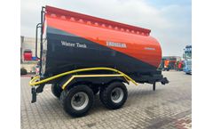 ERDALLAR - Model TNK-120-2 - 12 TON TANDEM AXLE WATER TANKER
