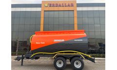ERDALLAR - Model TNK-140-2 - 14 TON TANDEM AXLE WATER TANKER