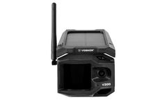 VOSKER - Model V300 - Live View Solar Powered 4G-LTE Cellular Outdoor Security Camera