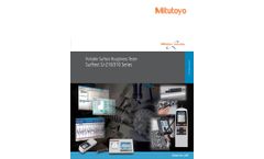 Mitutoyo - Model SJ-210 - Portable Surface Roughness Tester - Brochure