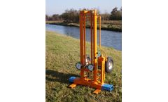 Model FOX100 100KN - Portable Static Penetrometer On Wheels