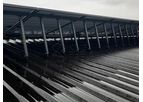 Kingfeels - Model KF-CR-16 - Black Anodized Aluminum Profile Roof Mounting System