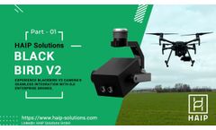 HAIP Solutions - BlackBird V2 Demo Video - Hyperspectral camera for DJI Matrice UAVs - Video