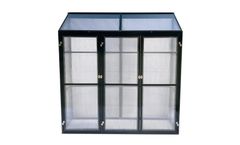 Leirun - Model LB-LG-02 - Outdoor Aluminum Frame Lean-to Greenhouse
