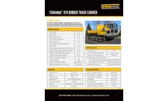 Terramac - Model RT9 - Crawler Carrier Datasheet