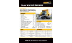 Terramac - Model RT14R - Rotating Crawler Carrier Datasheet