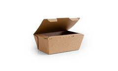 Vegware - Model MFB-6X5 - 6 x 4in Microflute Hinged Hot Box
