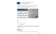 10nm Colloidal Gold for Lateral Flow - Spec Sheet