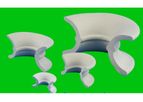 AceChemPack - Ceramic Intalox Saddle Ring