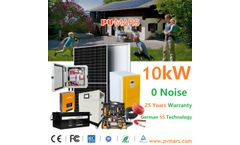 PVMars - Model 10kVA 10kW - Solar Panel for Home