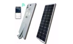 PVMars - Model 40W 60W - Solar Light with CCTV Monitor