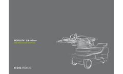 STORZ MEDICAL MODULITH - Model SLK ??inline?? - Compact Mobile Lithotripter Datasheet