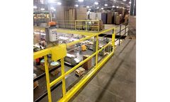 CAI - Model PSD-MGHMM072042S-M-DM - Horizontal Opening Mezzanine Safety Gate