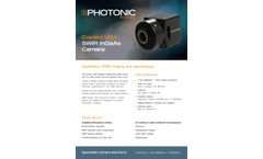 Photonic Science - Cooled VGA SWIR InGaAs Camera Datasheet