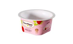 Henglong - Model 70g IML - Plastic Yogurt Cup Round Top and Square Bottom Style  Container