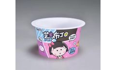 Henglong - Model 80ml IML - Plastic Yogurt Cup Packaging Round Shape Container